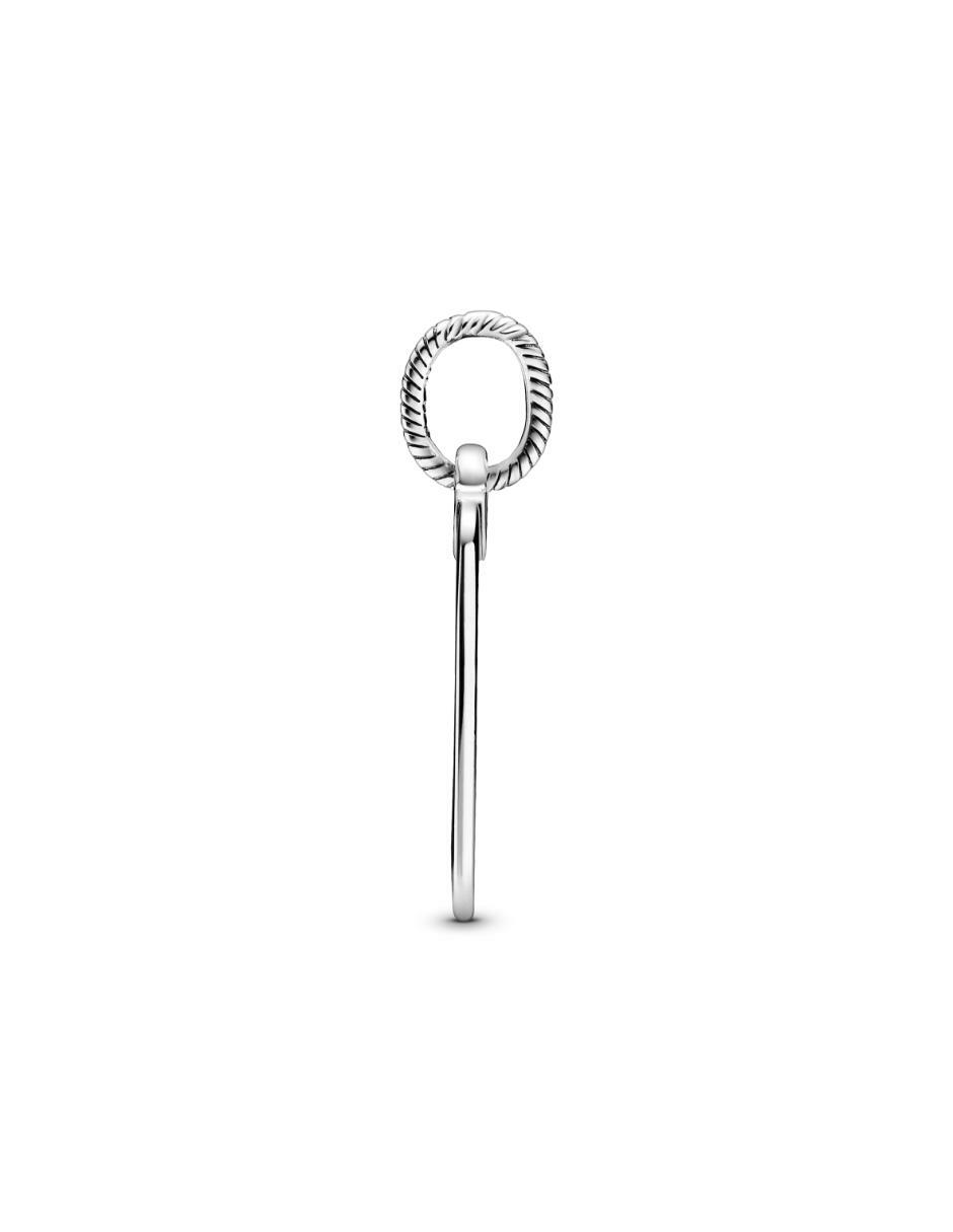Dije rectangular moments de plata P 925 2