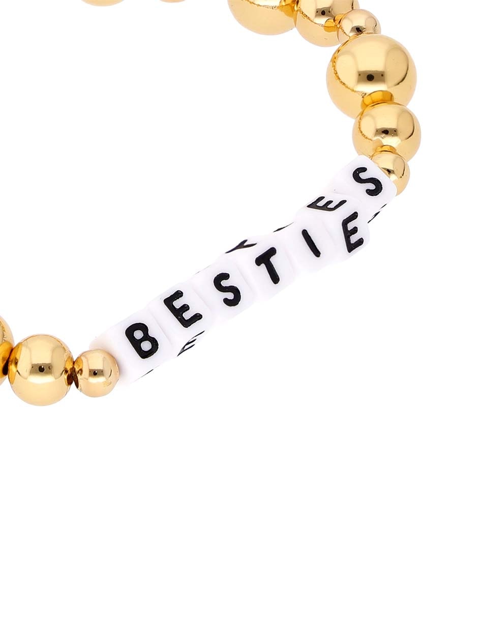 Pulsera Collection con acabado chapa de oro 2