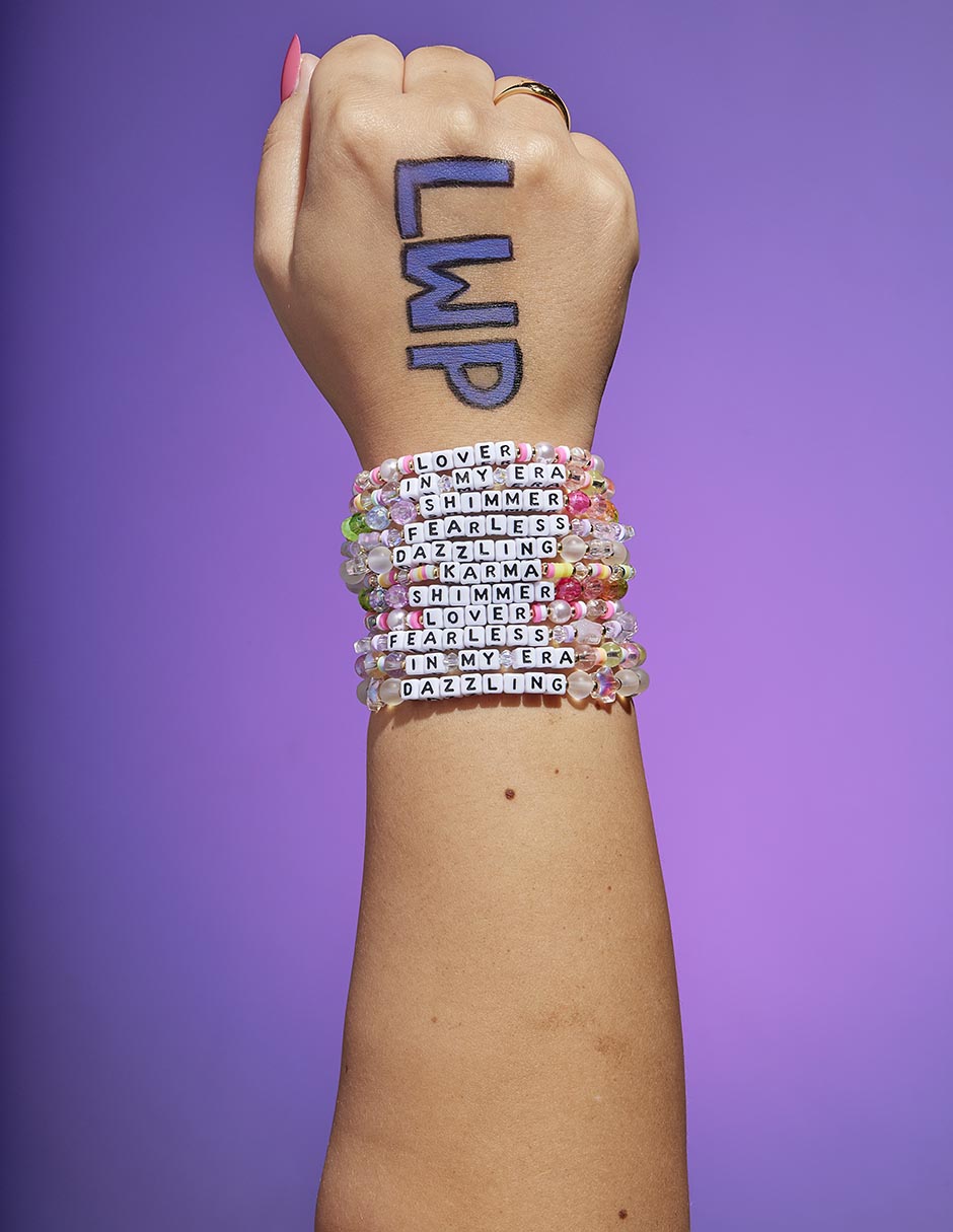 Pulsera con acabado chapa de oro 2