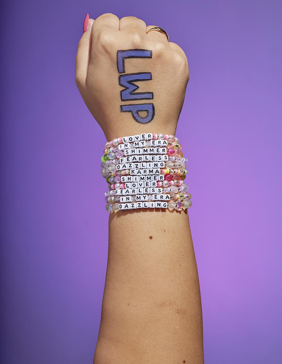 Pulsera con acabado chapa de oro 3