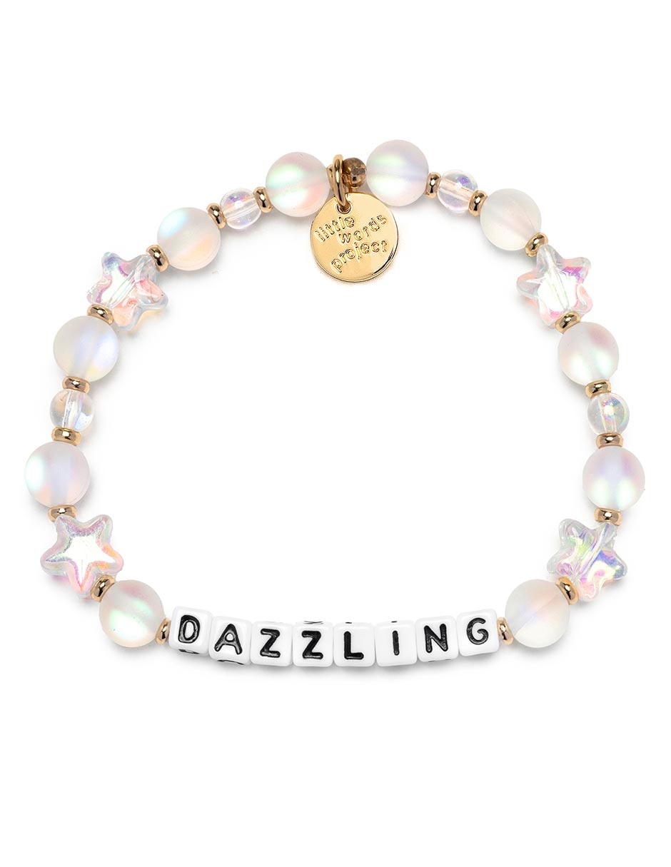 Pulsera Dazzling con acabado chapa de oro