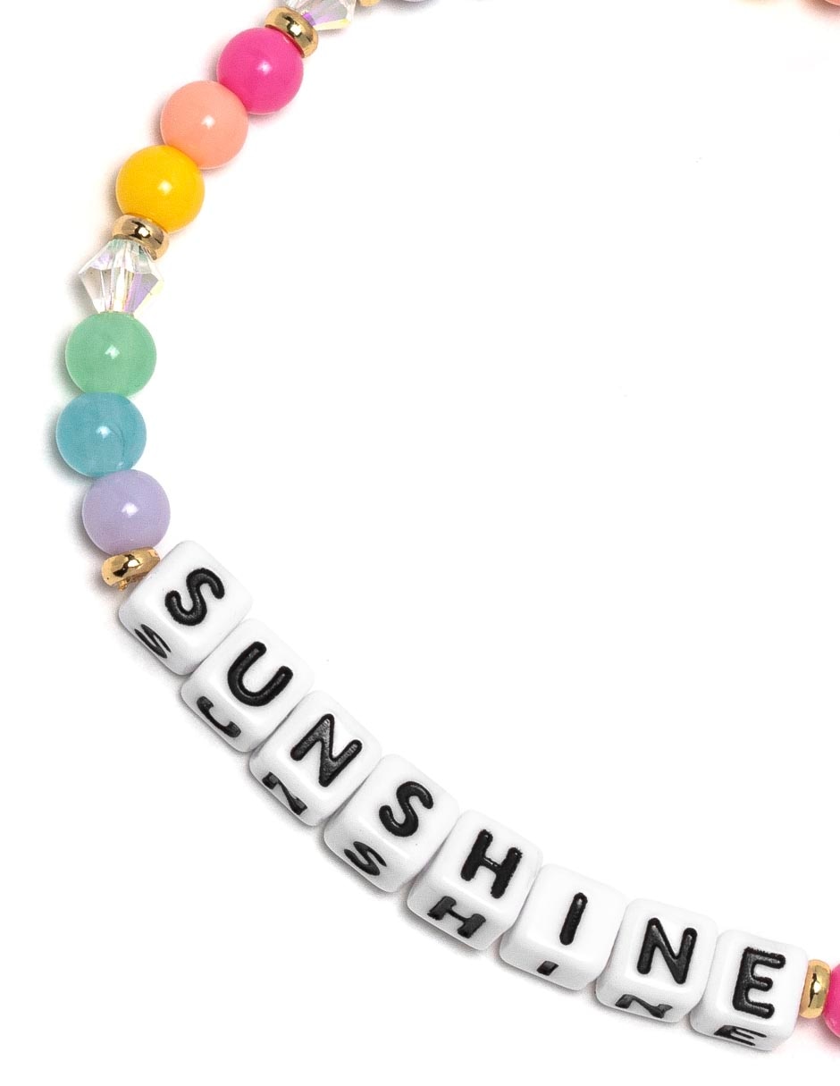 Pulsera con acabado chapa de oro 2