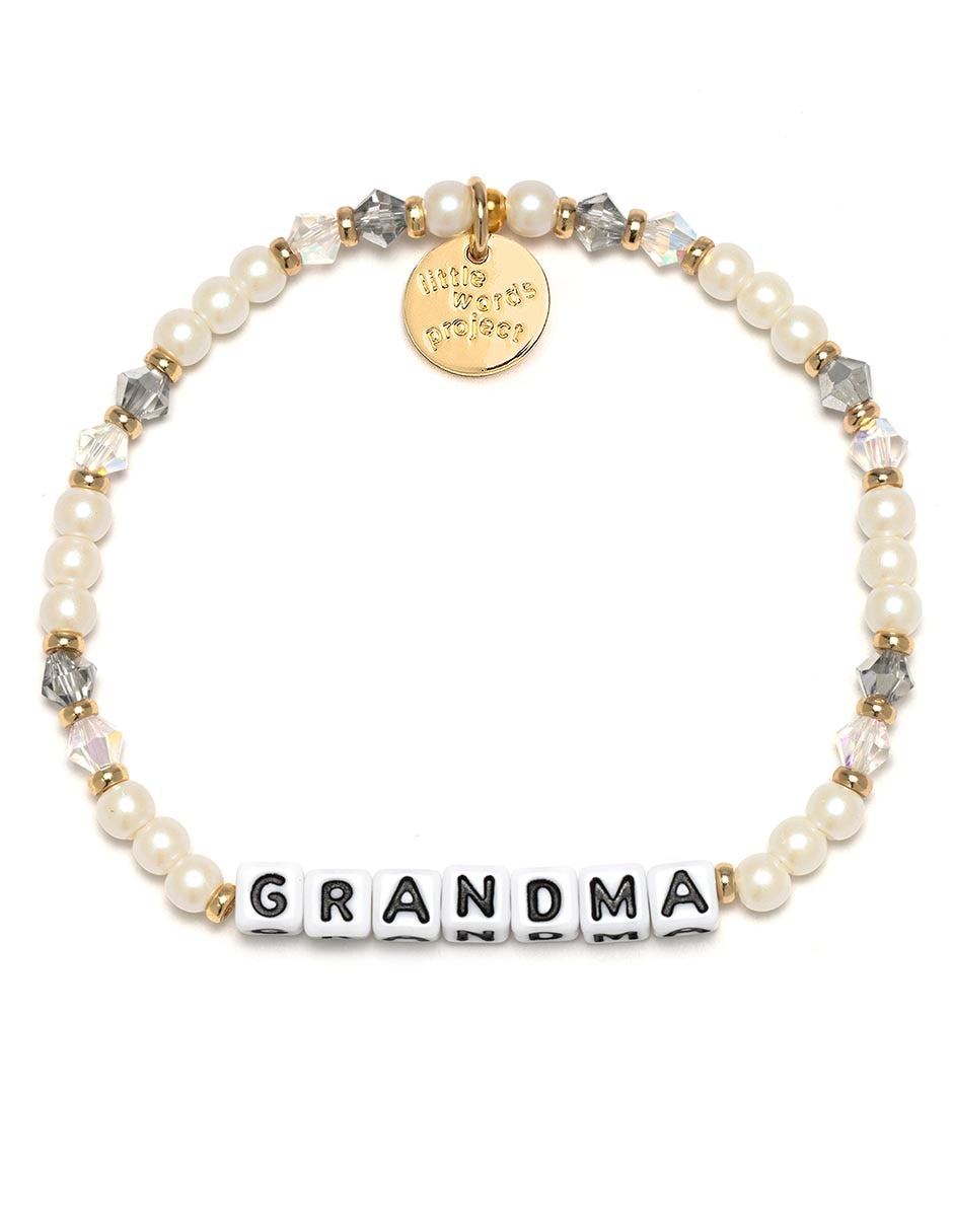 Pulsera Grandma con acabado chapa de oro