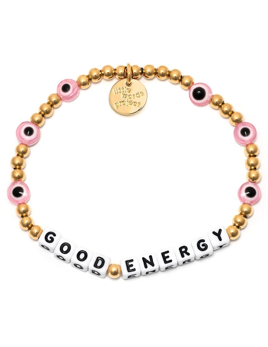 Pulsera con acabado en chapa de oro