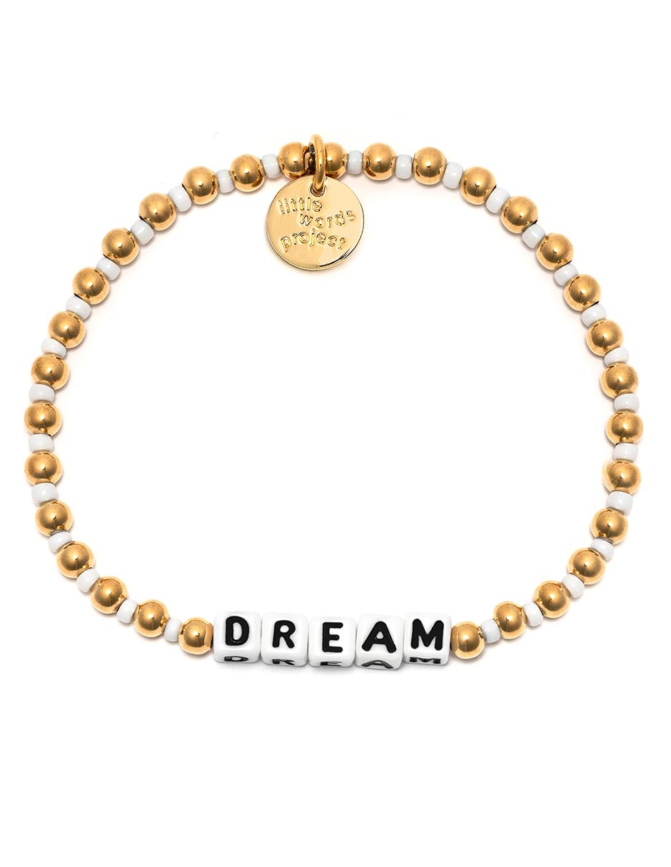Pulsera con acabado chapa de oro