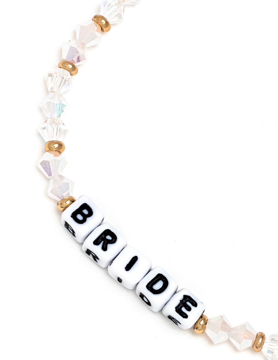 Brazalete Bridal con acabado chapa de oro 3