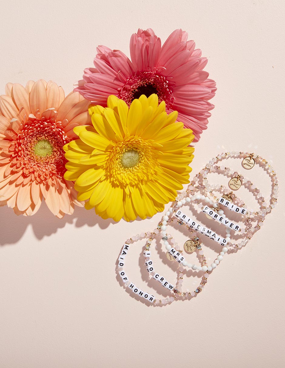 Pulsera Bridal con acabado chapa de oro 2