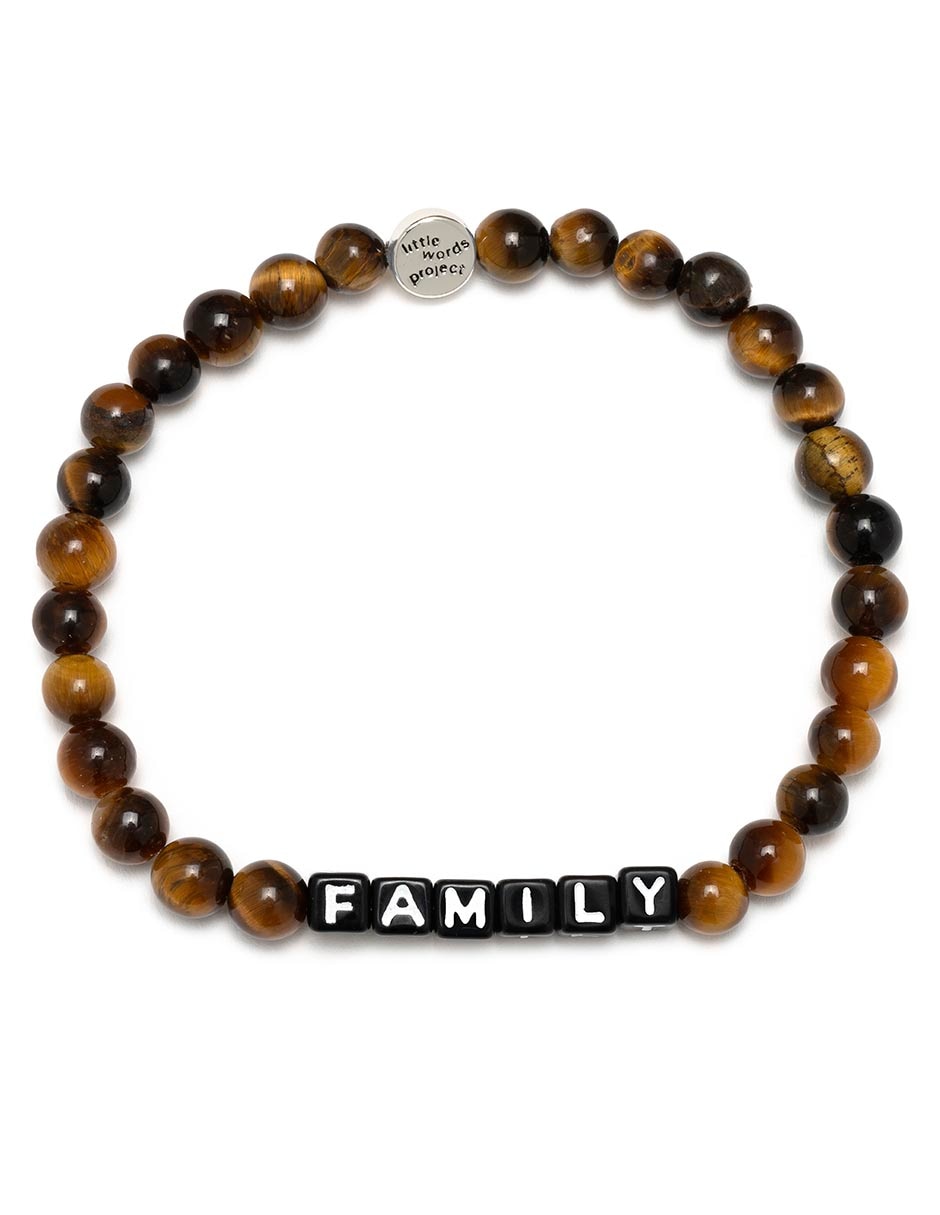 Pulsera Family con acabado chapa de oro