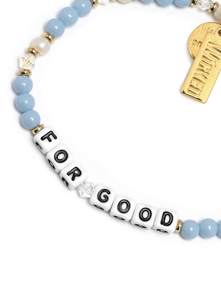 Pulsera Wicked con acabado chapa de oro 2