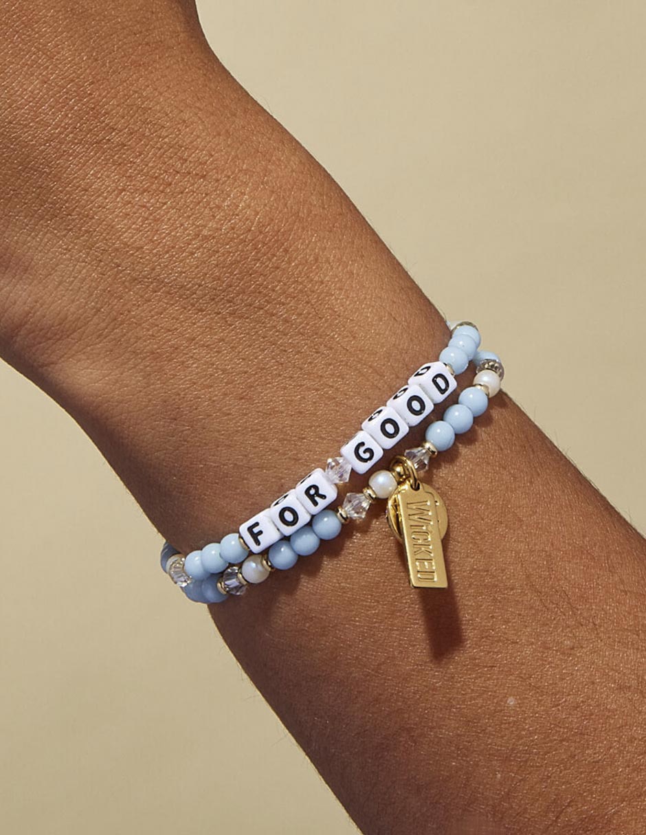 Pulsera Wicked con acabado chapa de oro 3