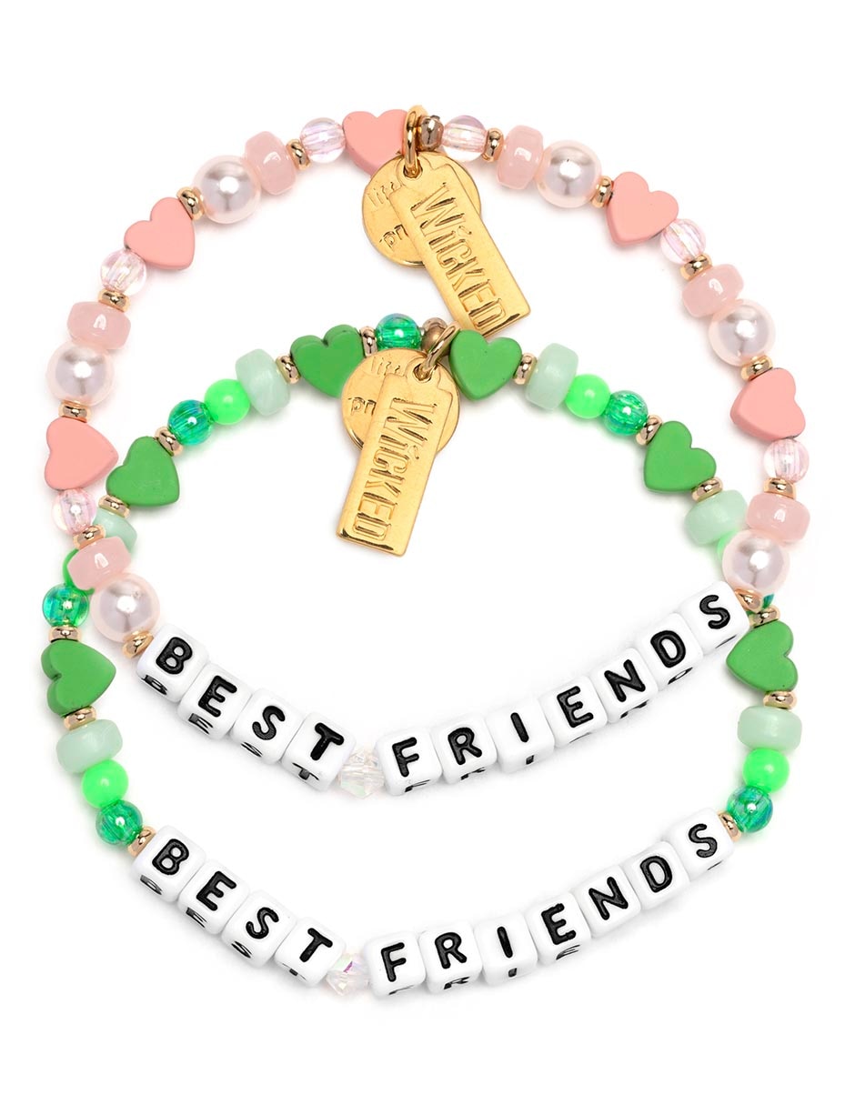 Set de Pulsera con acabado chapa de oro