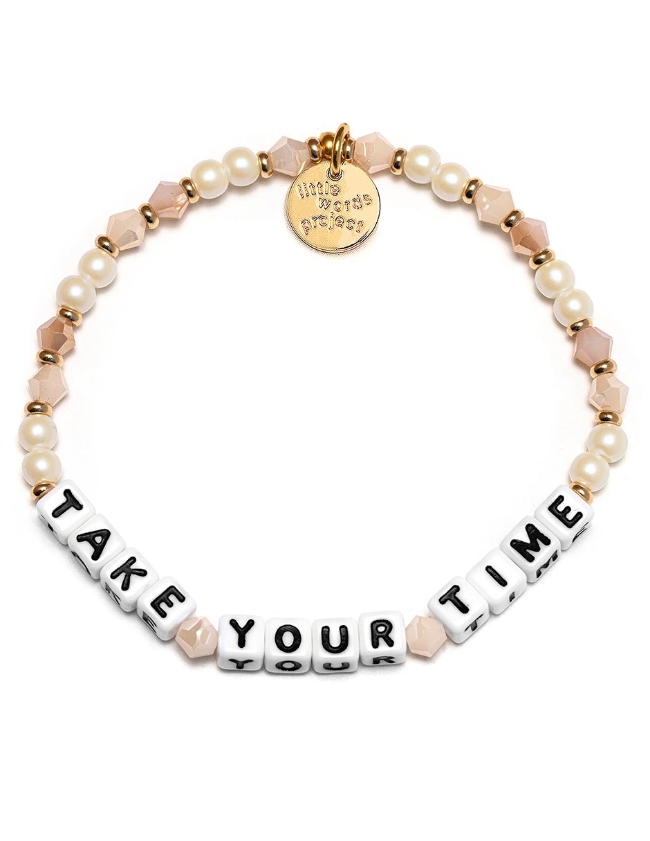 Pulsera con acabado chapa de oro