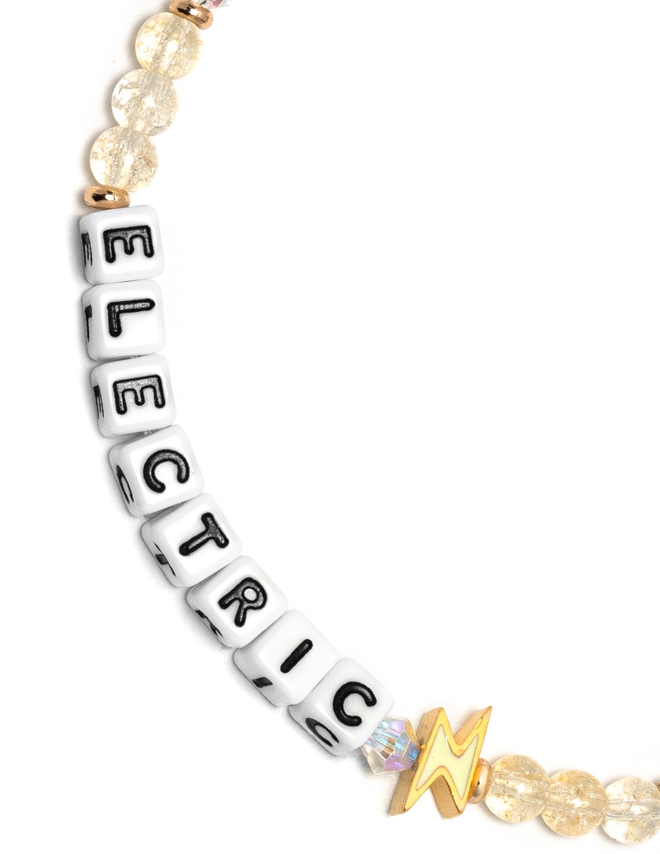 Pulsera Lucky Symbols con acabado chapa de oro 2