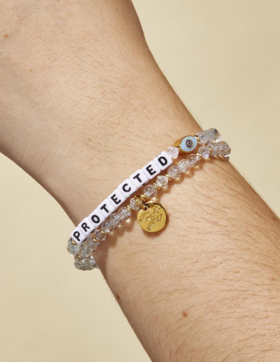 Pulsera con acabado chapa de oro 2