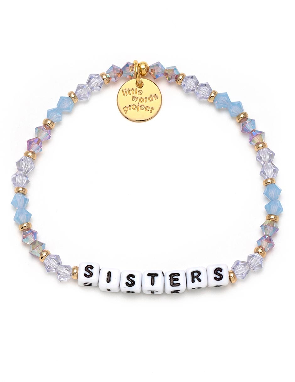 Brazalete Bff con acabado chapa oro
