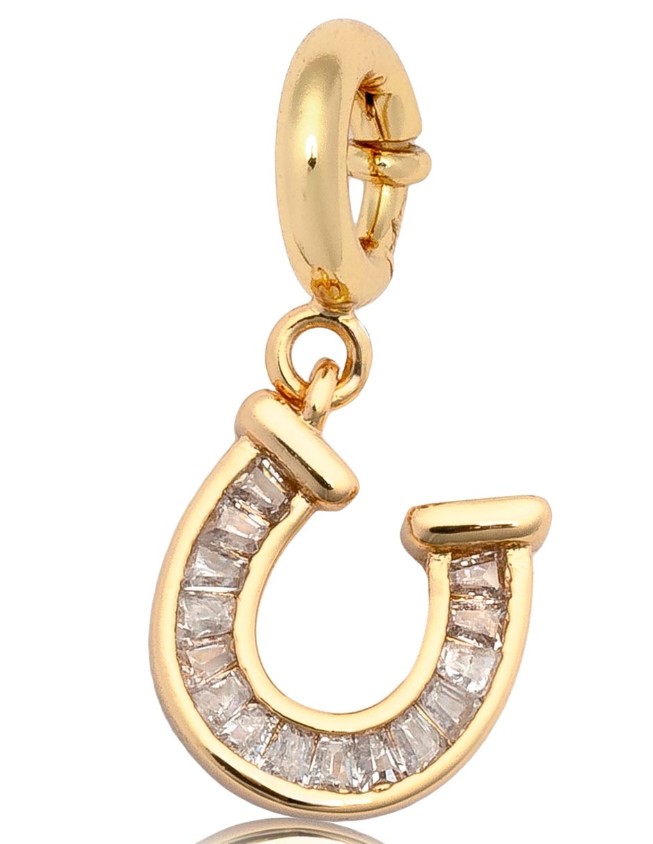 Charm 14 K circonita