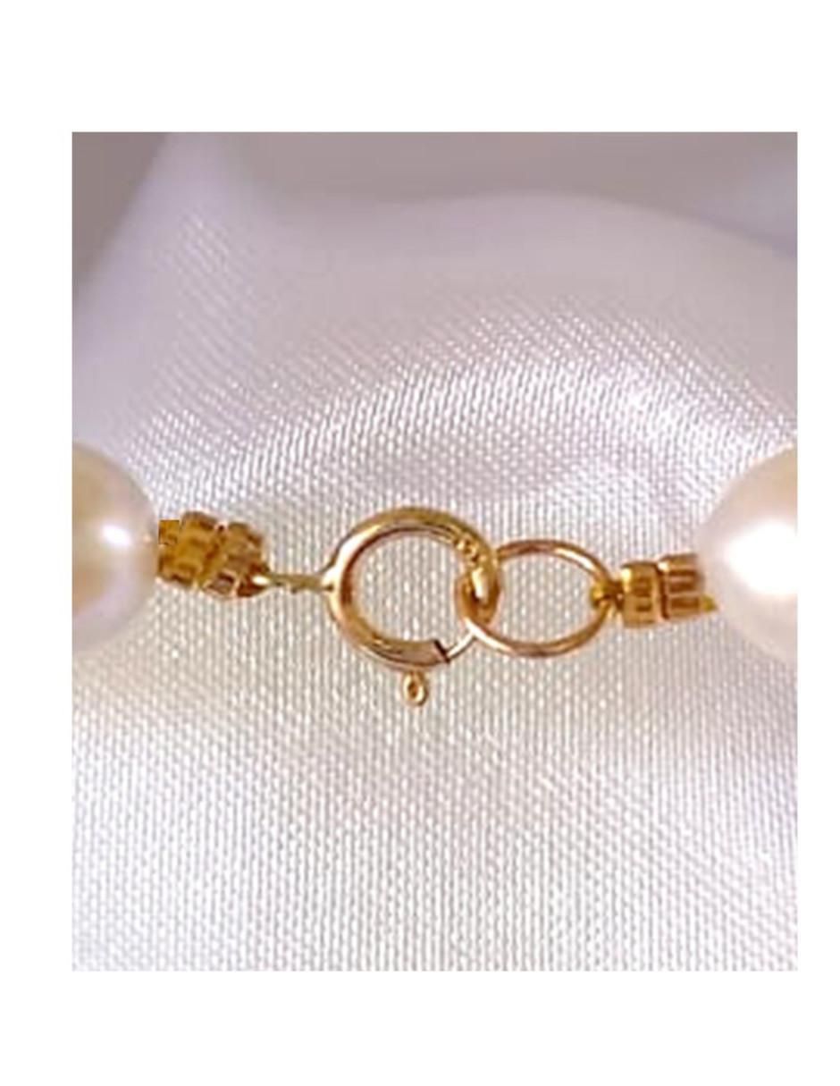Collar de esfera de oro amarillo 14 K 2