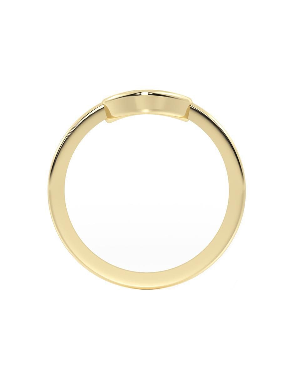 Anillo de corazón Abba Joyas 14 k de oro