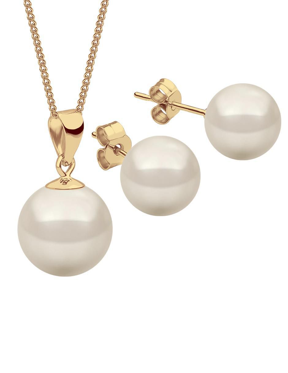 Aretes y collar Aurore cristal Aretes y collar Aurore cristal