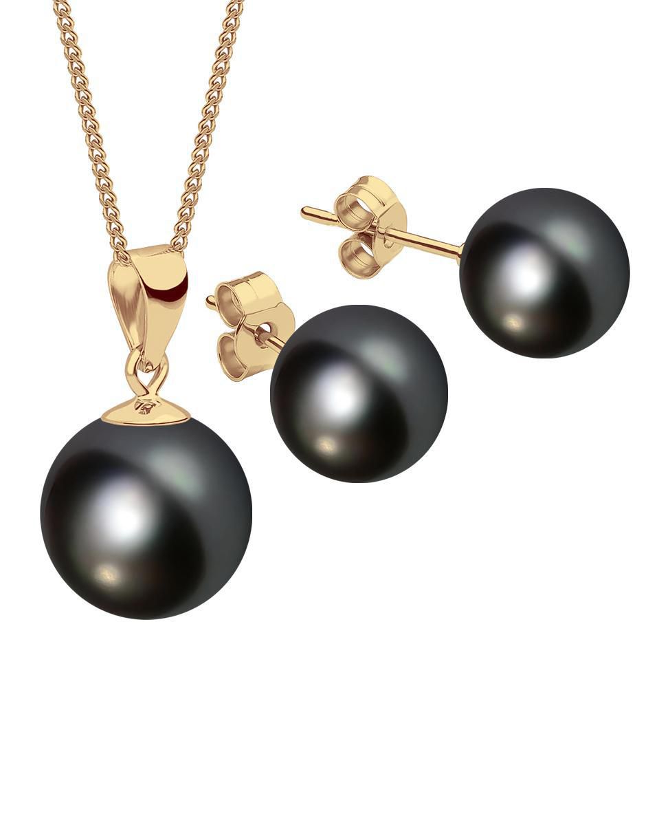 Aretes y collar Aurore cristal