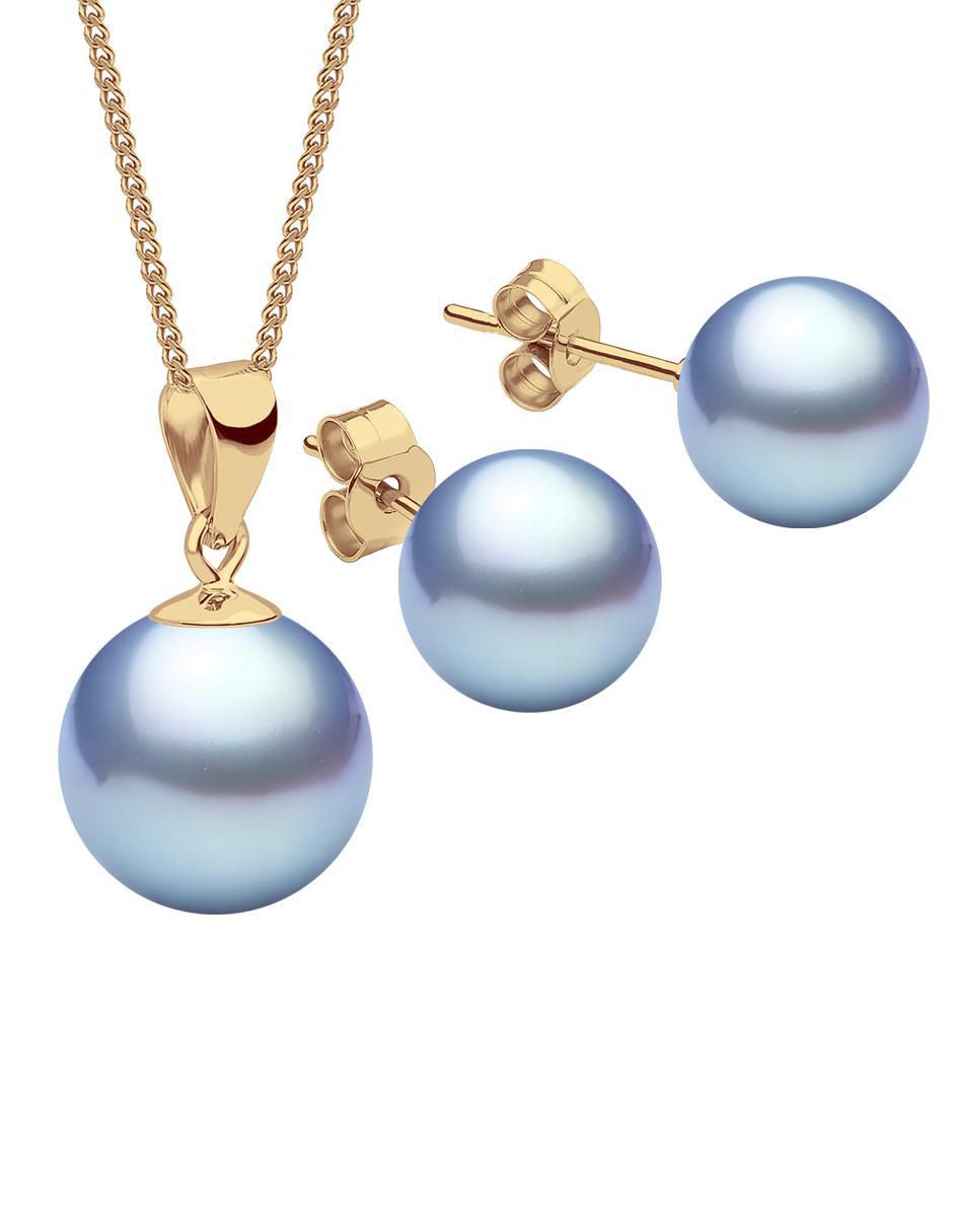 Aretes y collar Aurore cristal