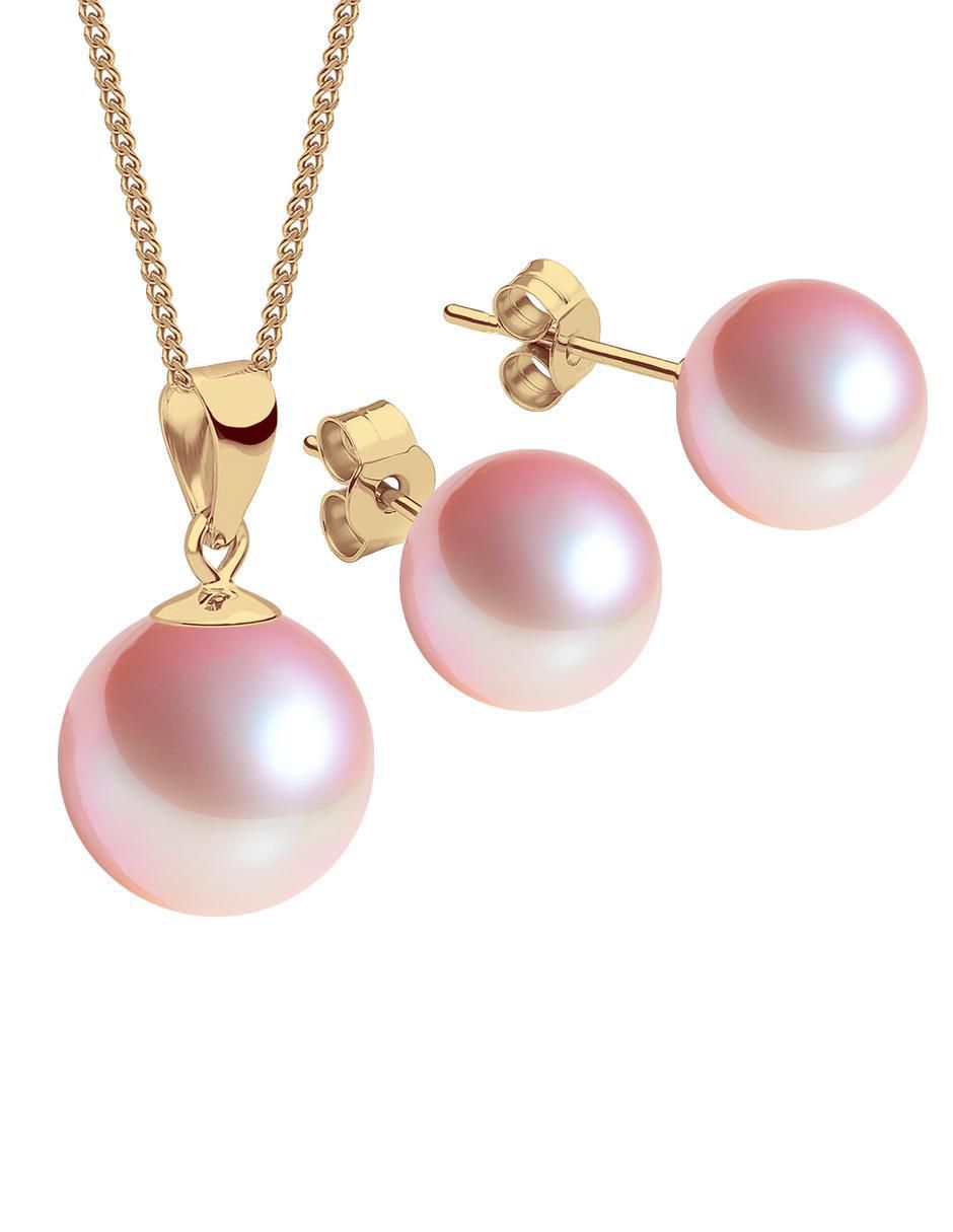 Aretes y collar Aurore cristal