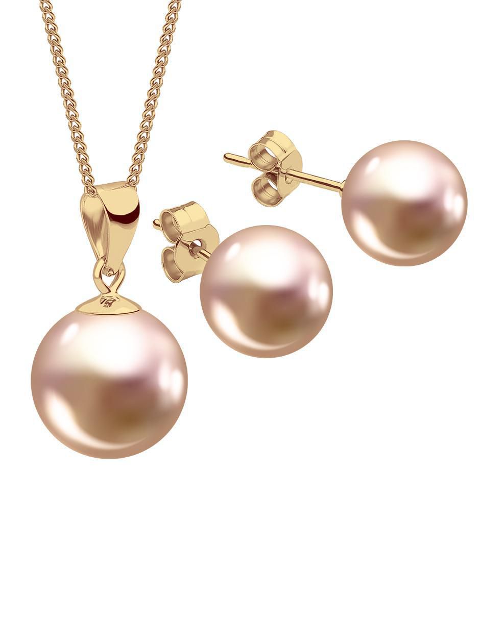 Aretes y collar Aurore cristal Aretes y collar Aurore cristal