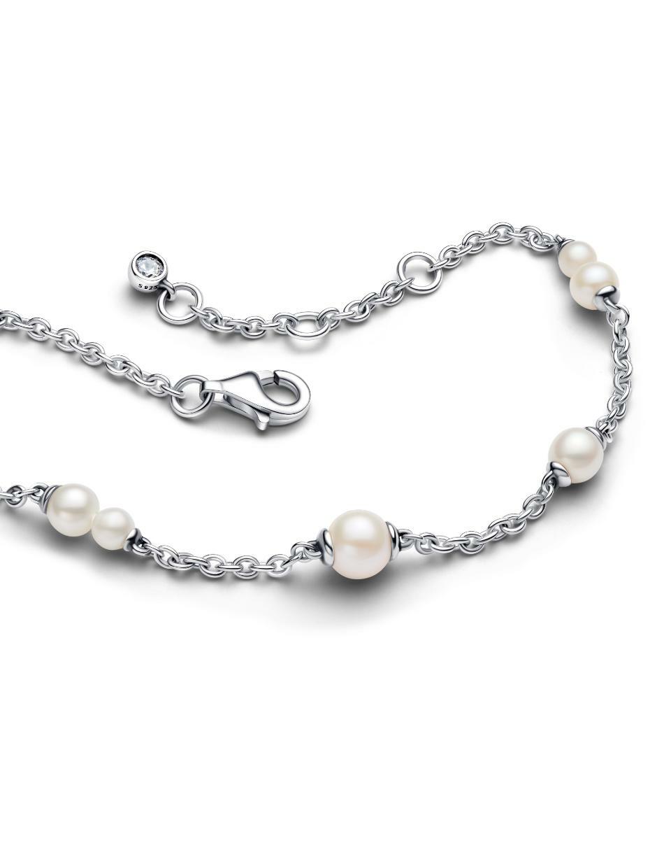 Brazalete de plata con perla p 925 Timeless