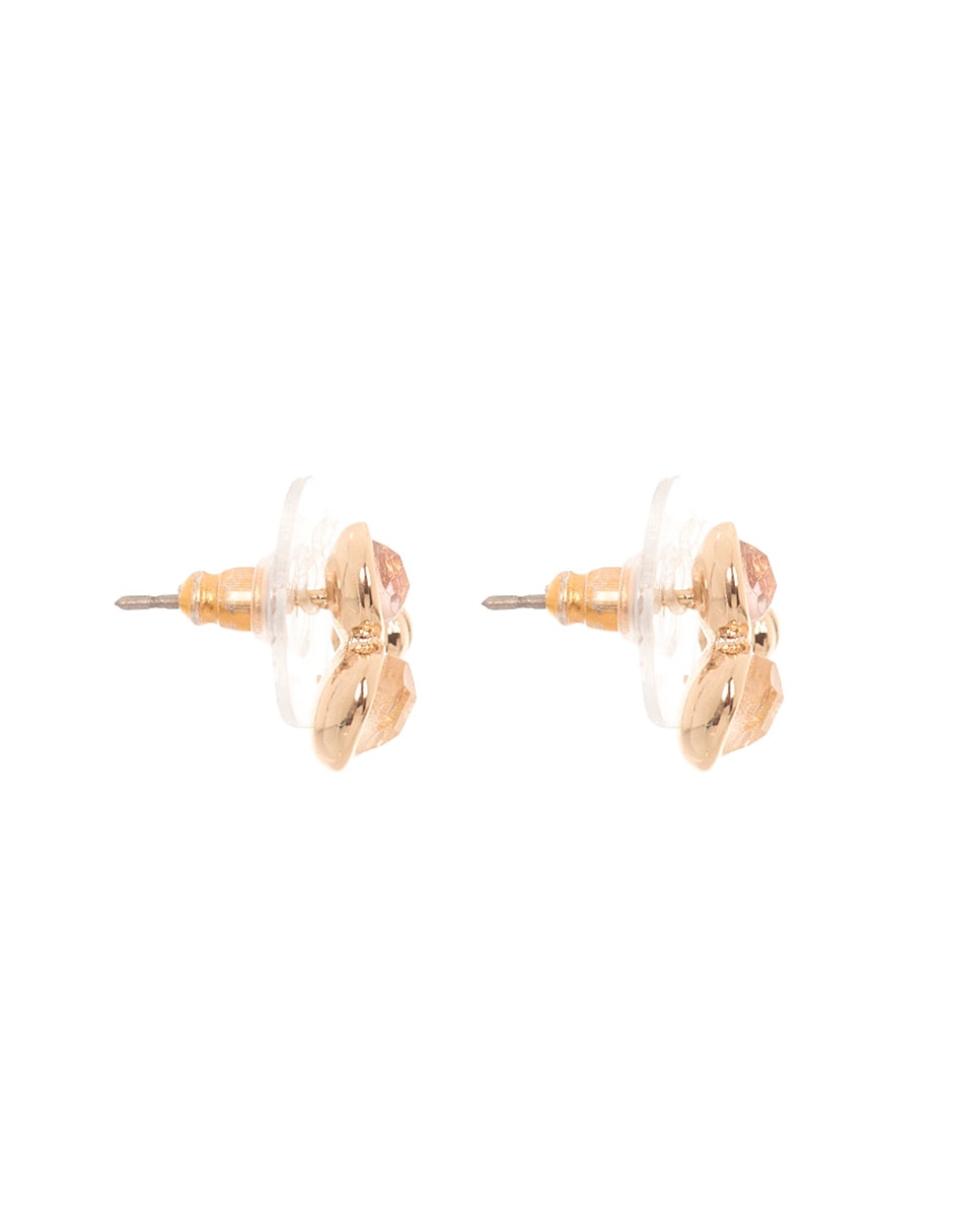Set de aretes con acabado brillante 2