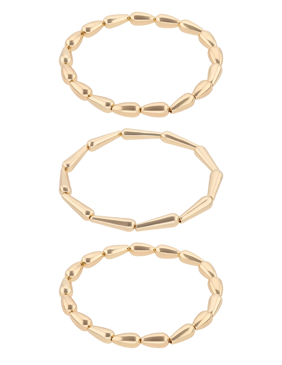 Set de pulsera Gold Teardrop