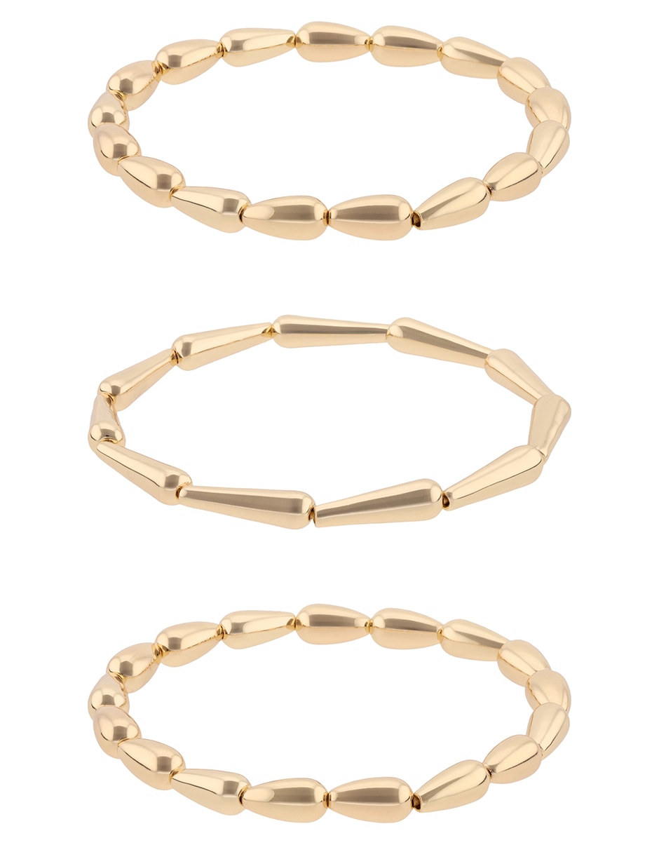 Set de pulsera Gold Teardrop 2