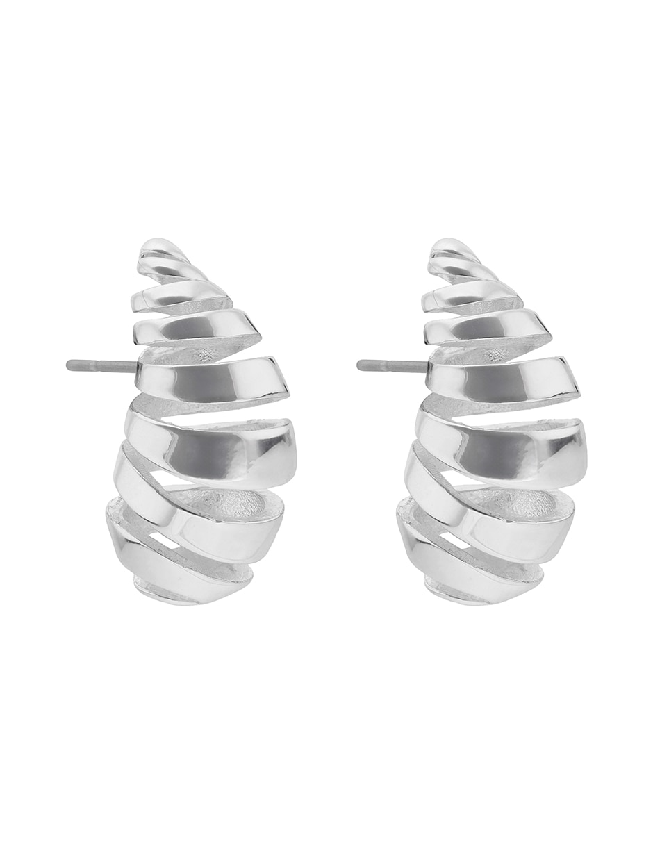 Aretes con acabado brillante 2