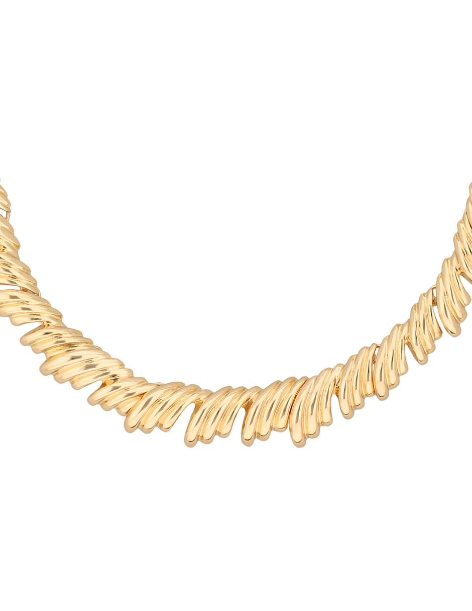 Collar de eslabones Golden Waves