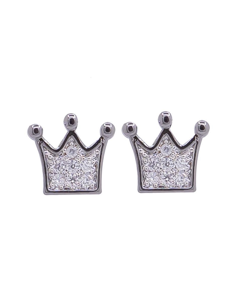 Broqueles de corona Sinestro con acabado pavé zirconia Broqueles de corona Sinestro con acabado pavé zirconia