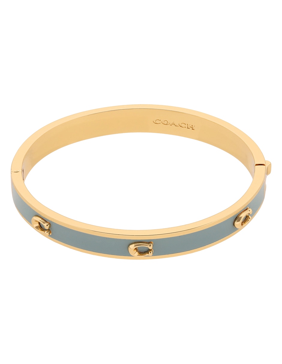 Pulsera 7.1 Pegged C Enamel Bangles con acabado brillante