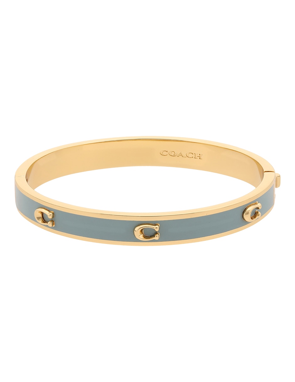 Pulsera 7.1 Pegged C Enamel Bangles con acabado brillante 2