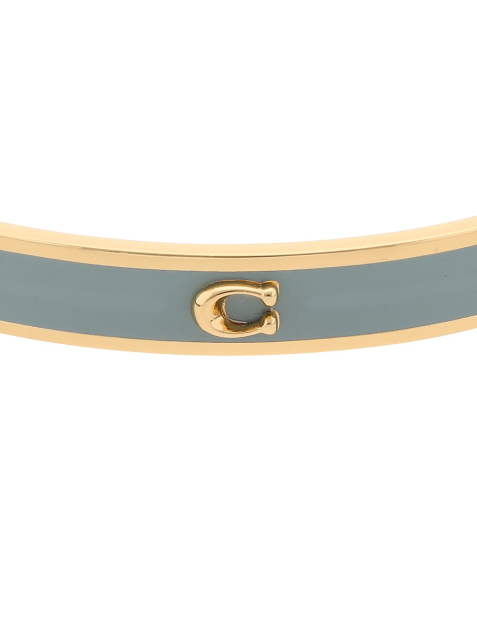 Pulsera 7.1 Pegged C Enamel Bangles con acabado brillante 3