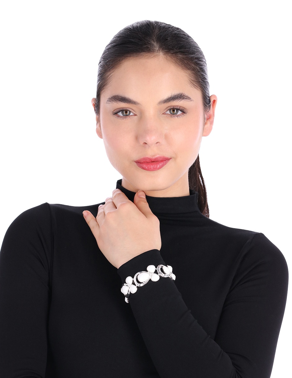 Pulsera con acabado esmaltado 4