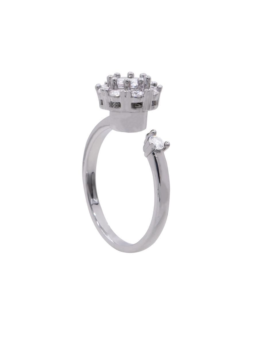 Anillo zirconia brillante 2