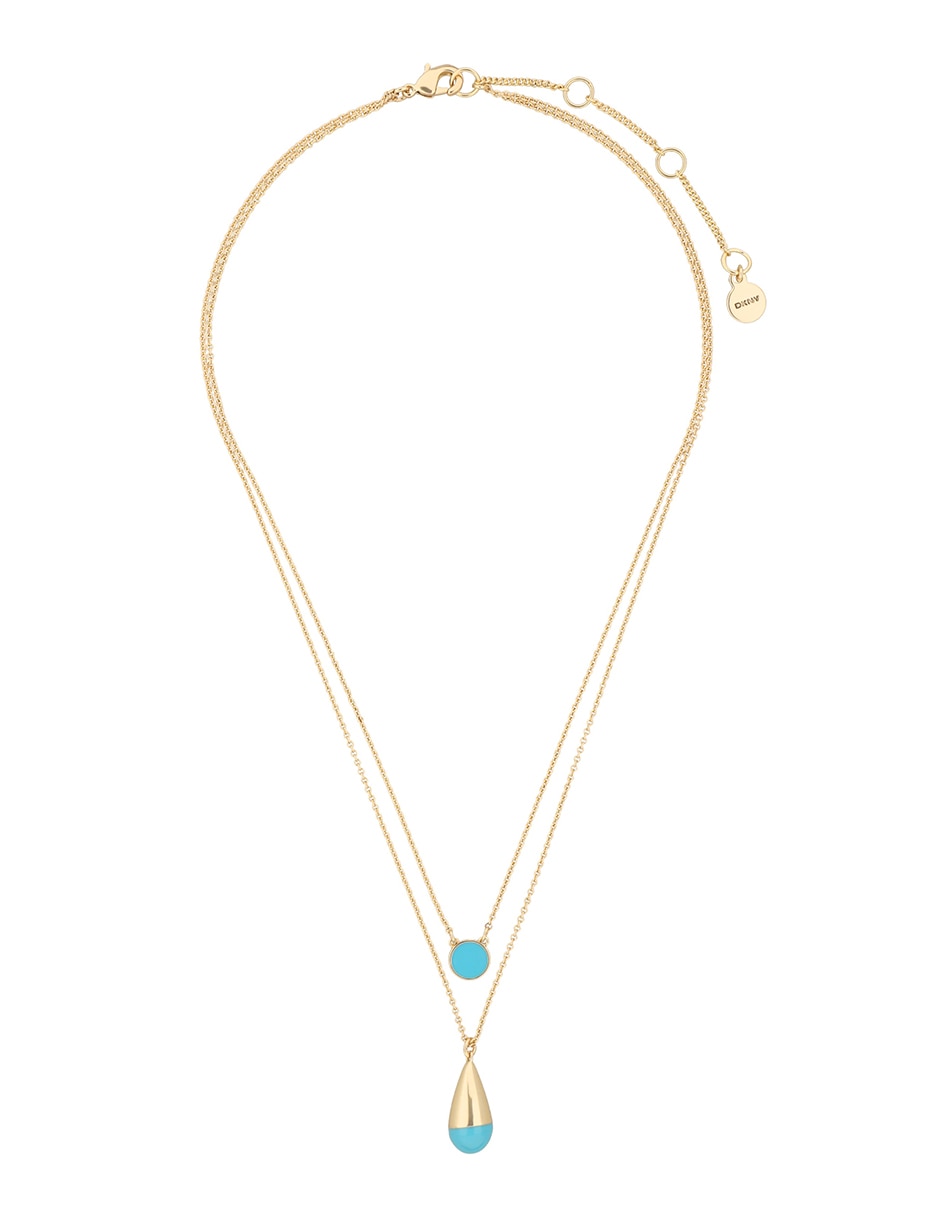 Collar de varios hilos de gota Polly 2