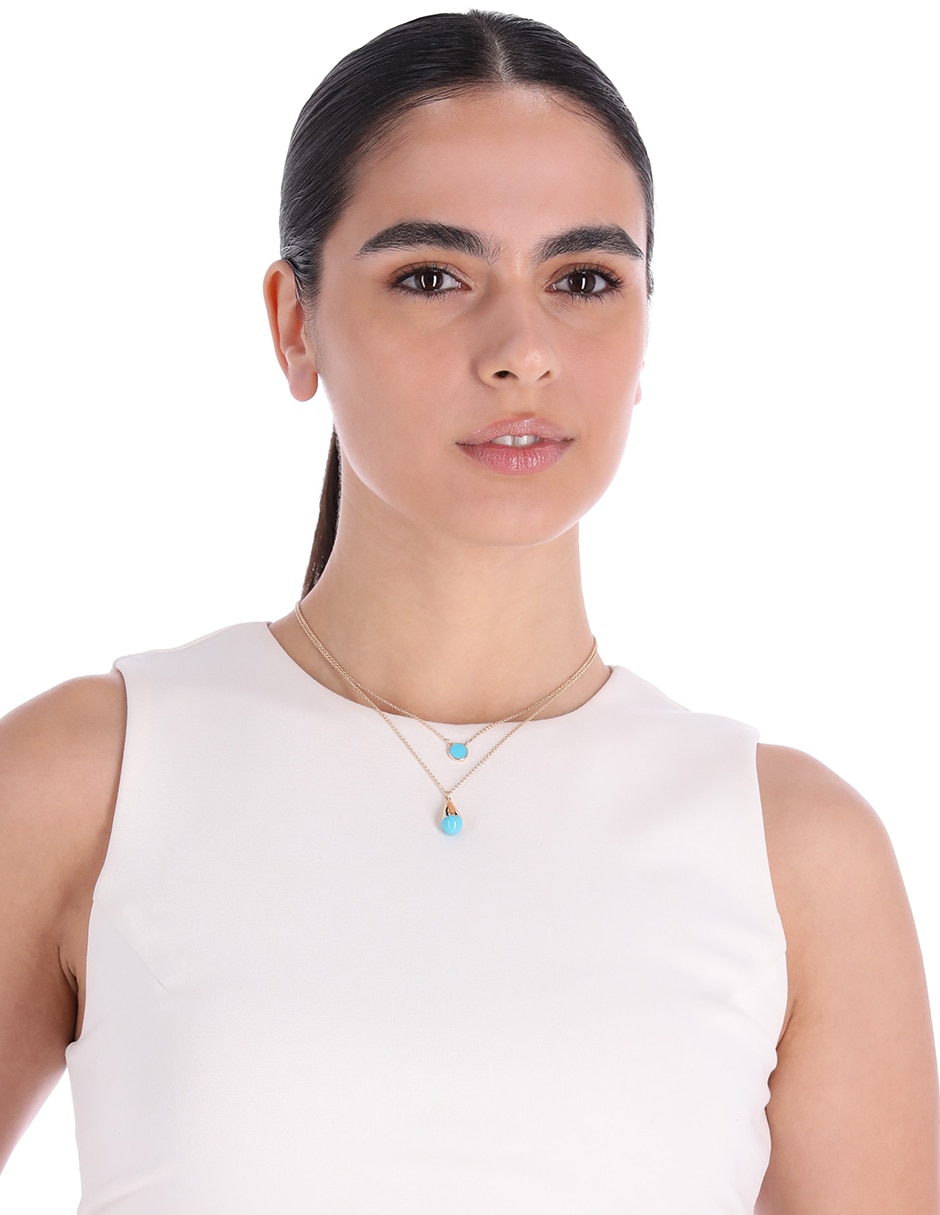 Collar de varios hilos de gota Polly 3