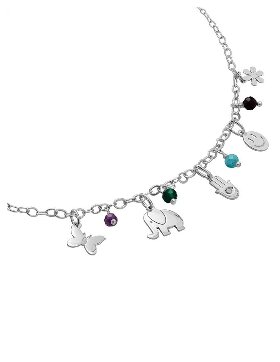 Collar Hippie de plata P 925 2