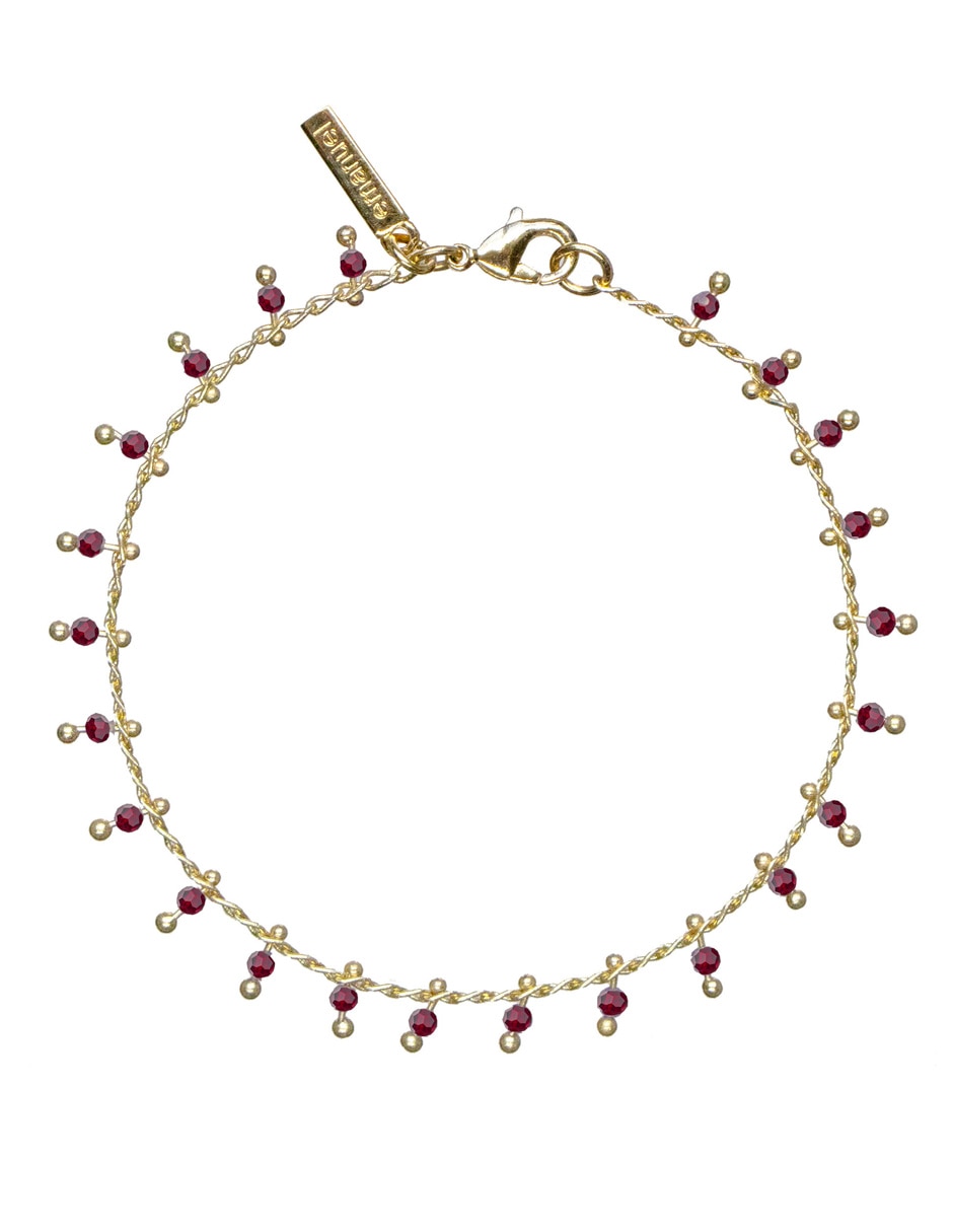 Pulsera Mini Facetados con acabado pulido