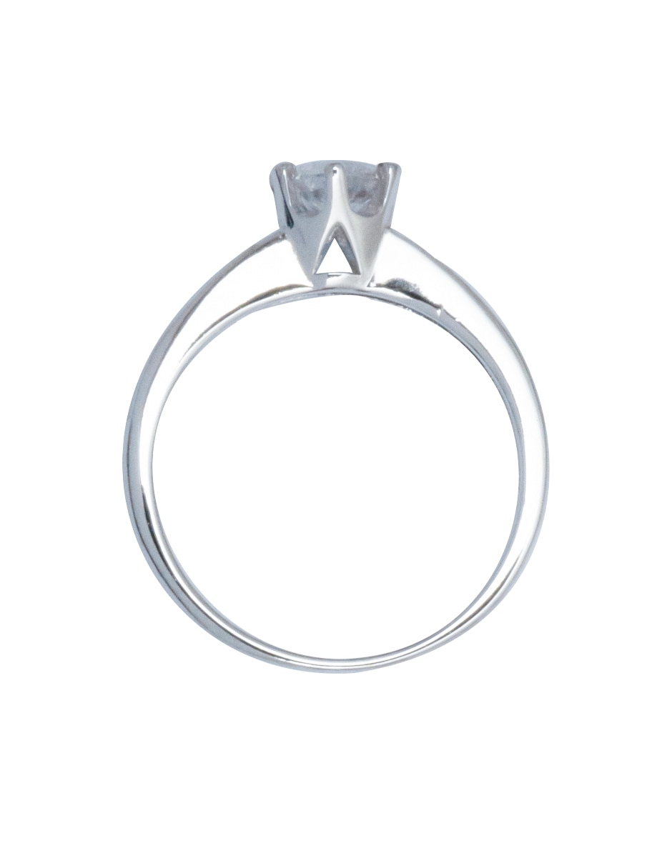 Anillo P 925 de plata zirconia pavé 2