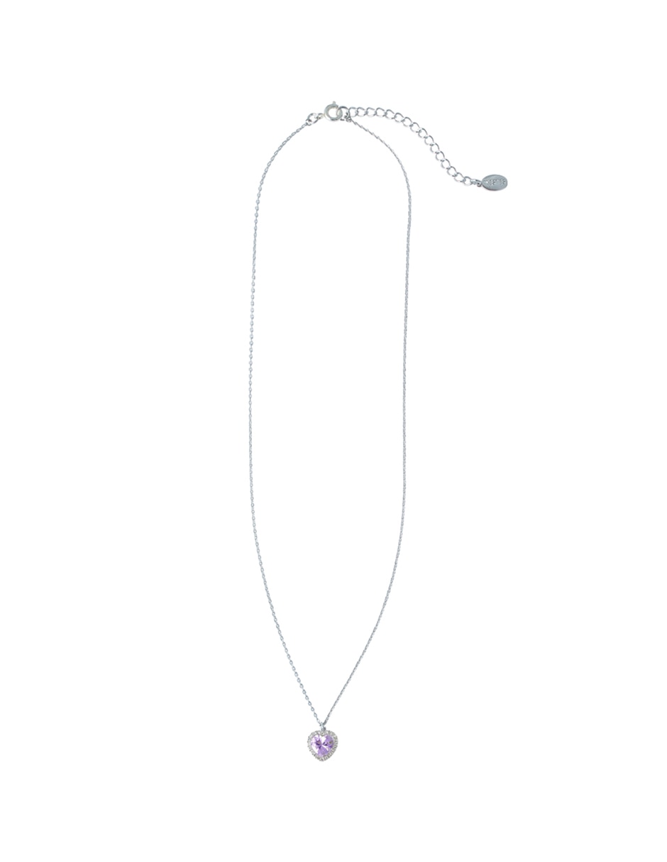 Collar con dije de corazón 2