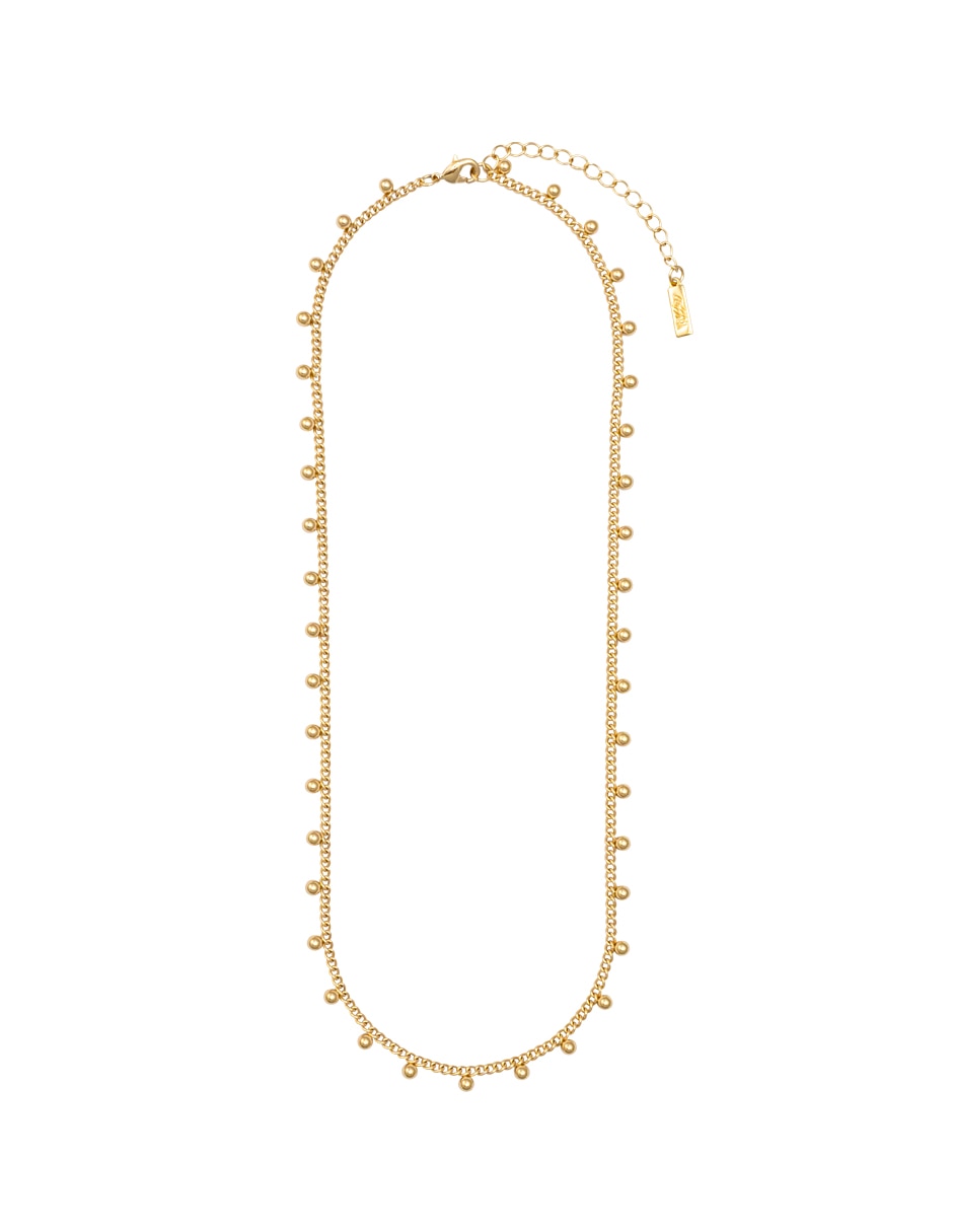 Collar Metales Esferas 2