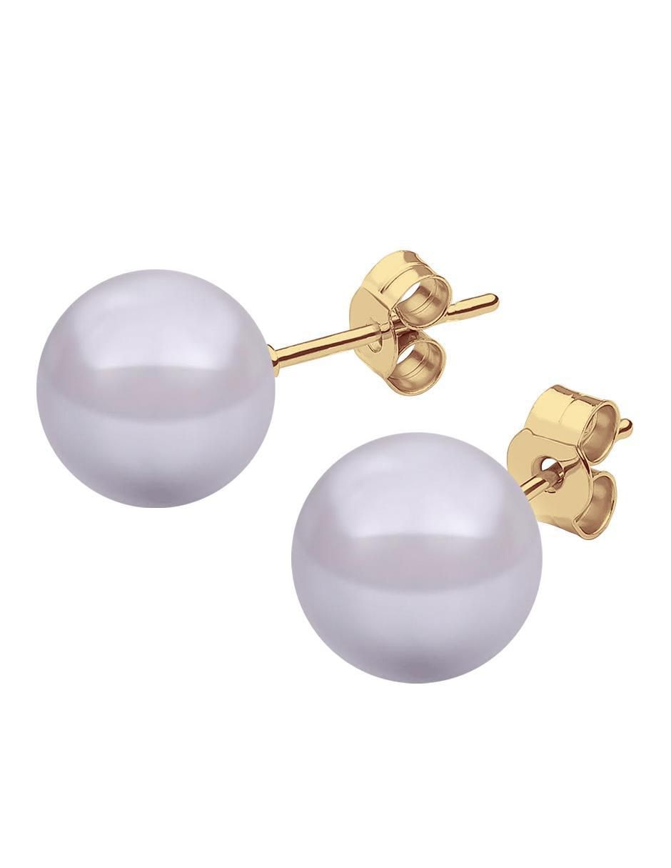 Aretes, collar y pulsera "de (si aplica)" redonda zvezda aurore no aplica "de" metal 18 k perla de cristal