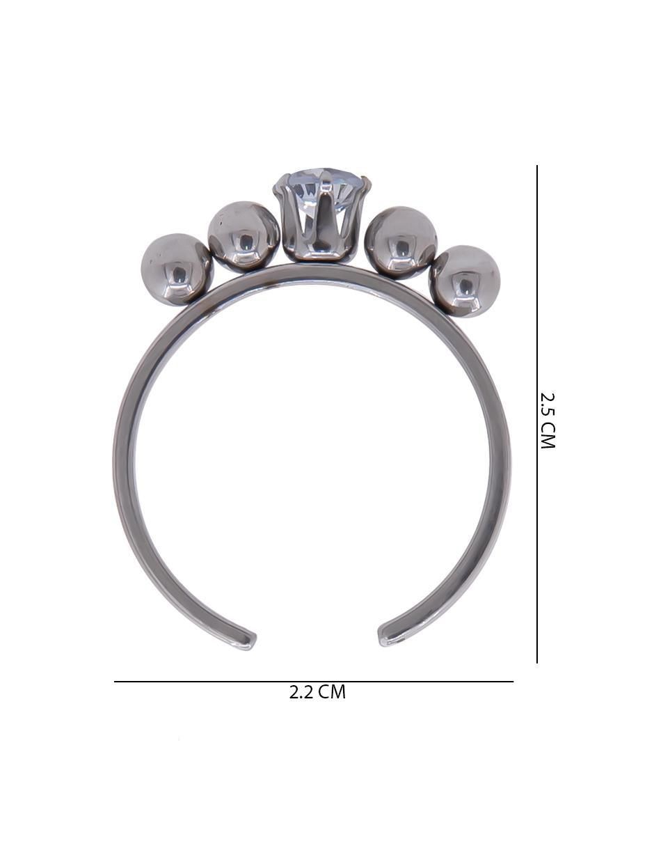 Anillo zirconia brillante 4