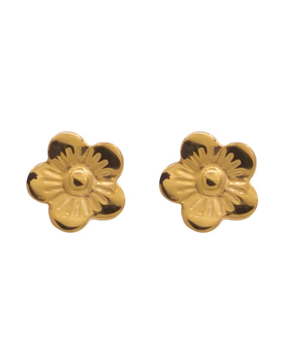 Broqueles de flor con acabado brillante Broqueles de flor con acabado brillante