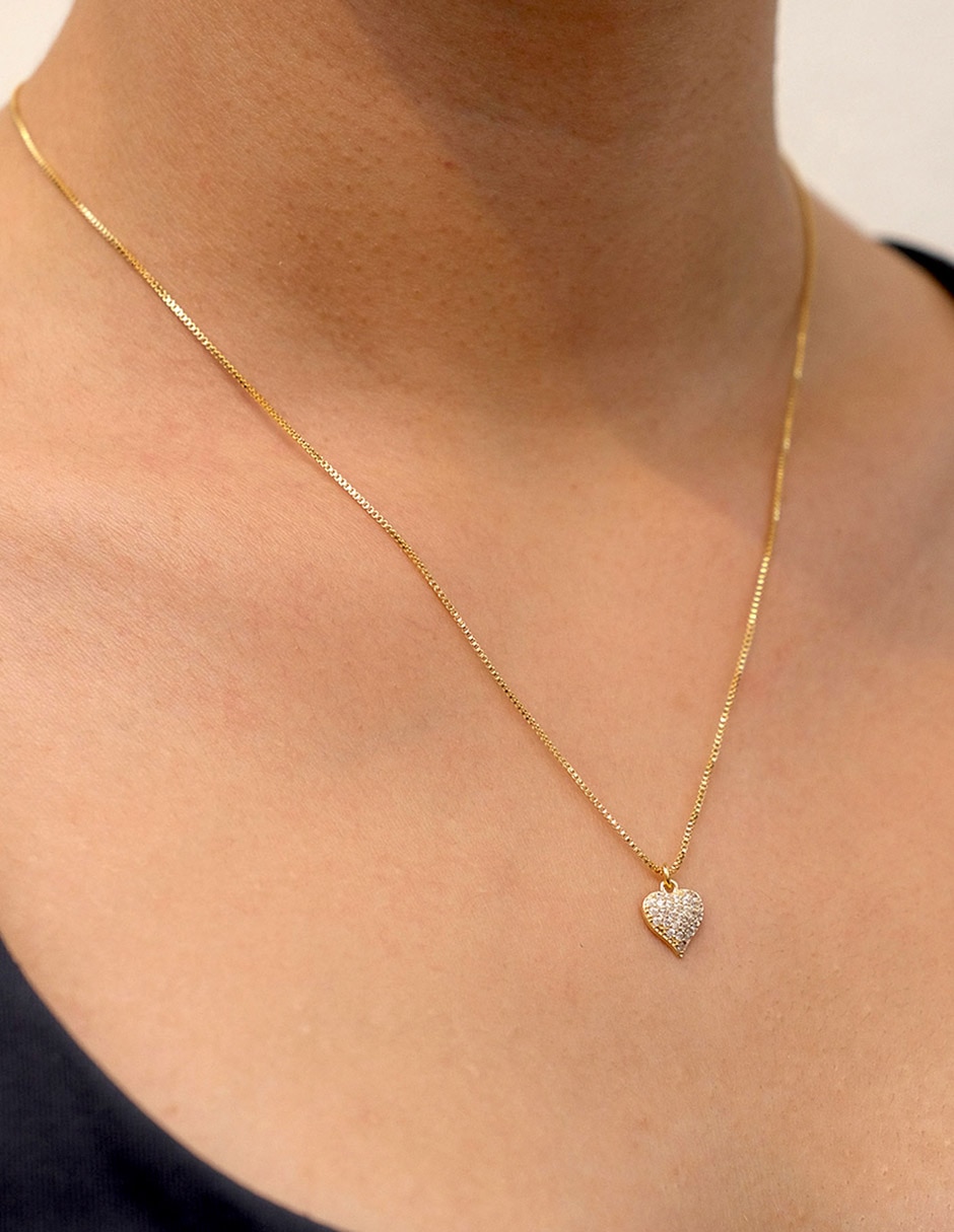 Collar de corazón 4